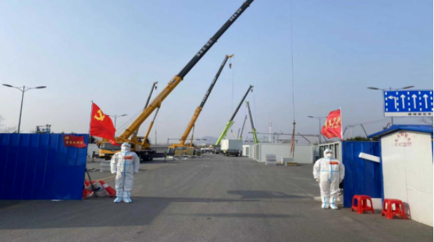 防疫接力，勇戰疫情——鞍勤、溫泉集團全力保障健康驛站項目建設